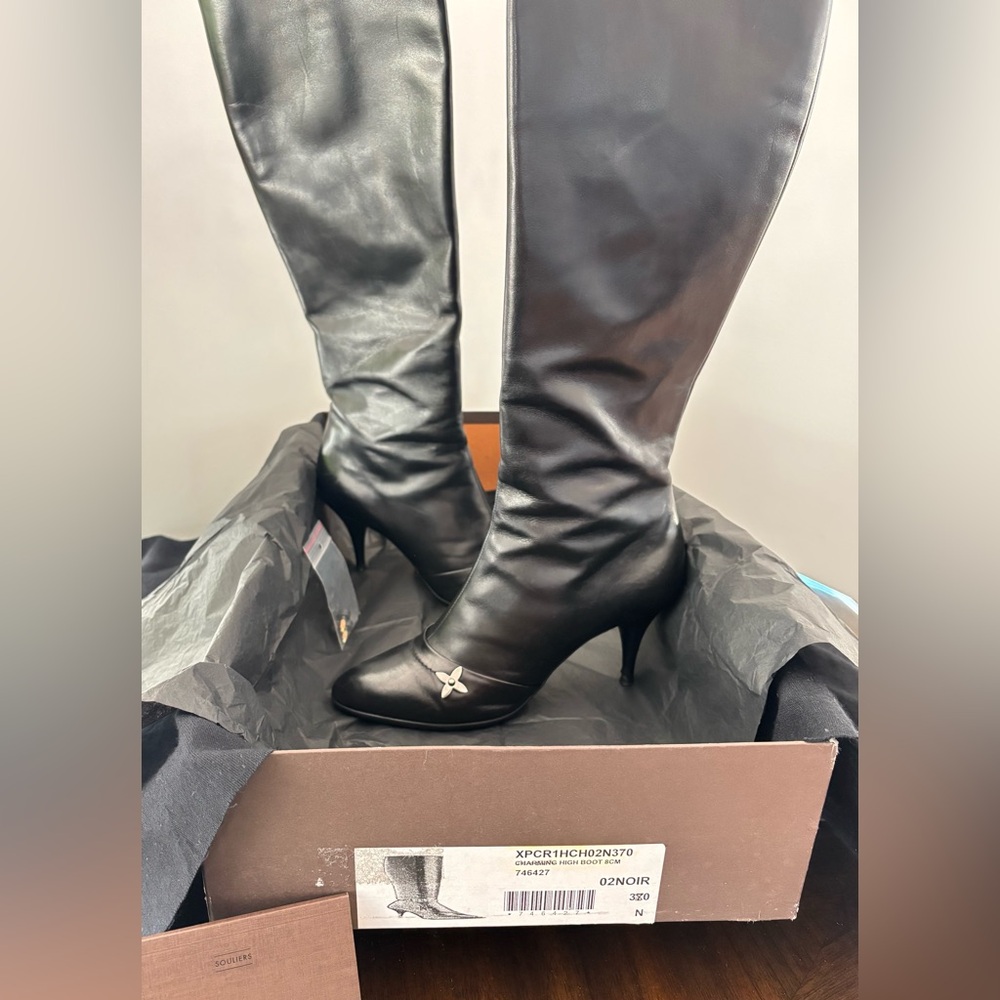 Louis Vuitton  Leather Boots